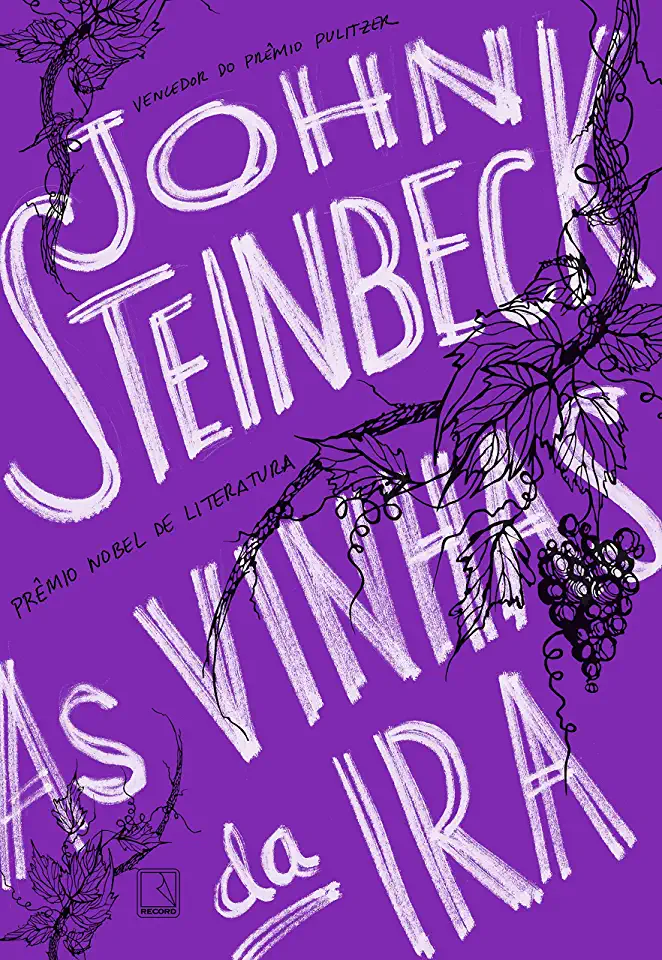 Capa do Livro As Vinhas da Ira - John Steinbeck