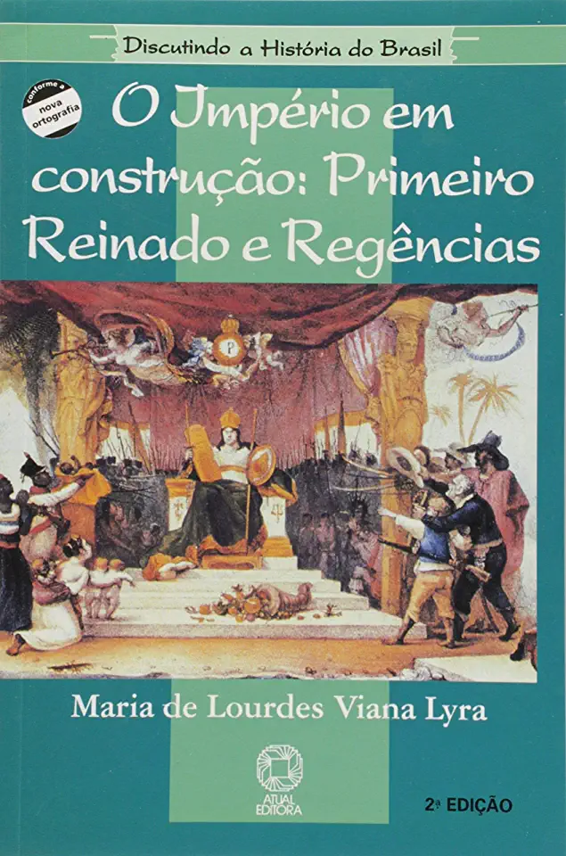 Capa do Livro Brasil- Uma História em Construção - Maria Helena Capelato