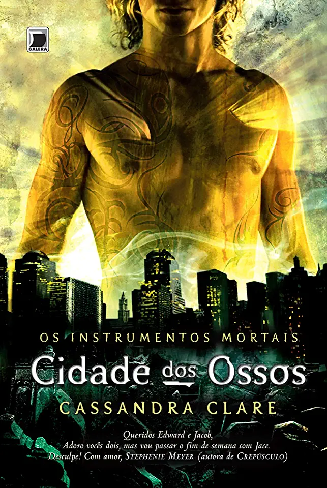 Capa do Livro Cidade dos Ossos - Cassandra Clare