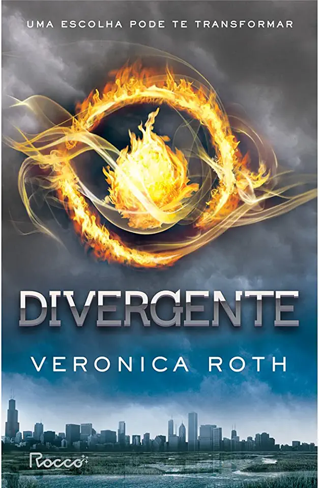 Capa do Livro Divergente - Veronica Roth