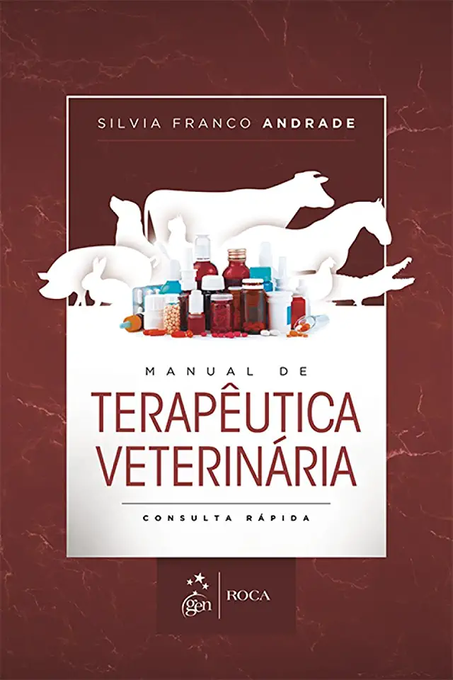Capa do Livro Farmacologia Veterinária- Farmacologia e Terapêutica - H. P. Rang, J. M. Ritter, R. J. Flower e G. Henderson