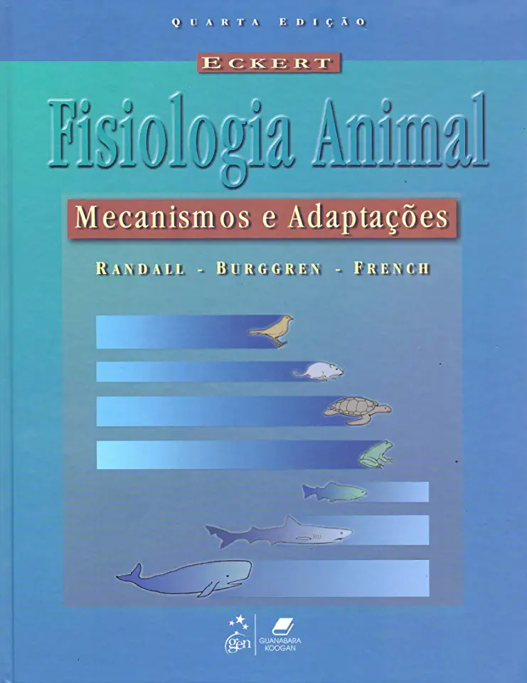 Capa do Livro Fisiologia Animal- Mecanismos e Adaptações - R. Hill e G. B. Martin