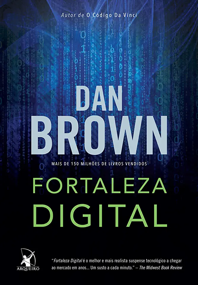 Capa do Livro Fortaleza Digital - Dan Brown