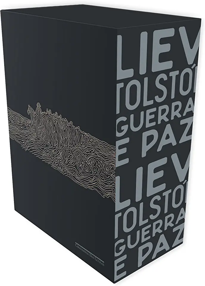 Capa do Livro Guerra e Paz - Leon Tolstói