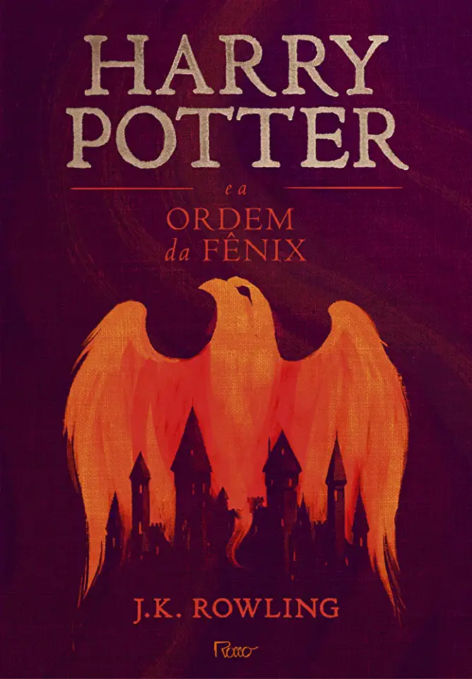 Capa do Livro Harry Potter e a Ordem da Fênix - J.K. Rowling