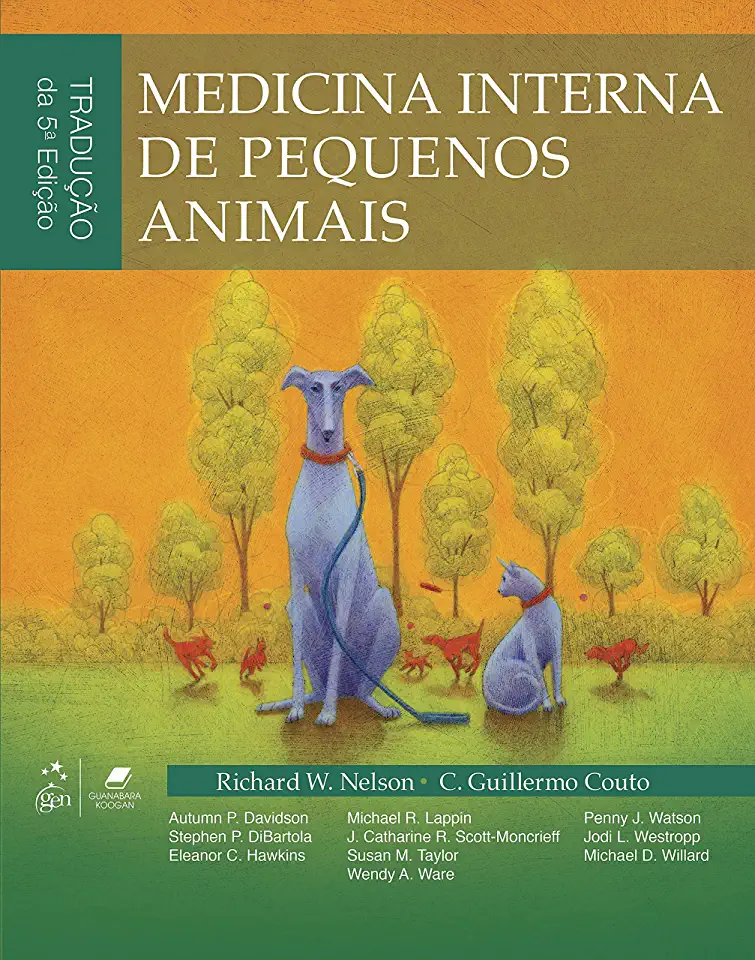 Capa do Livro Medicina de Pequenos Animais- Diagnóstico e Tratamento - M. E. Peterson e P. E. Holt