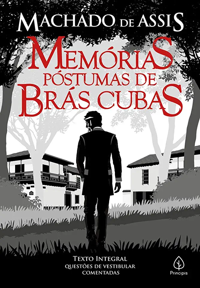Capa do Livro Memórias Póstumas de Brás Cubas - Machado de Assis