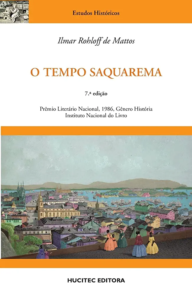 Capa do Livro O Tempo Saquarema - Ilmar Rohloff de Mattos