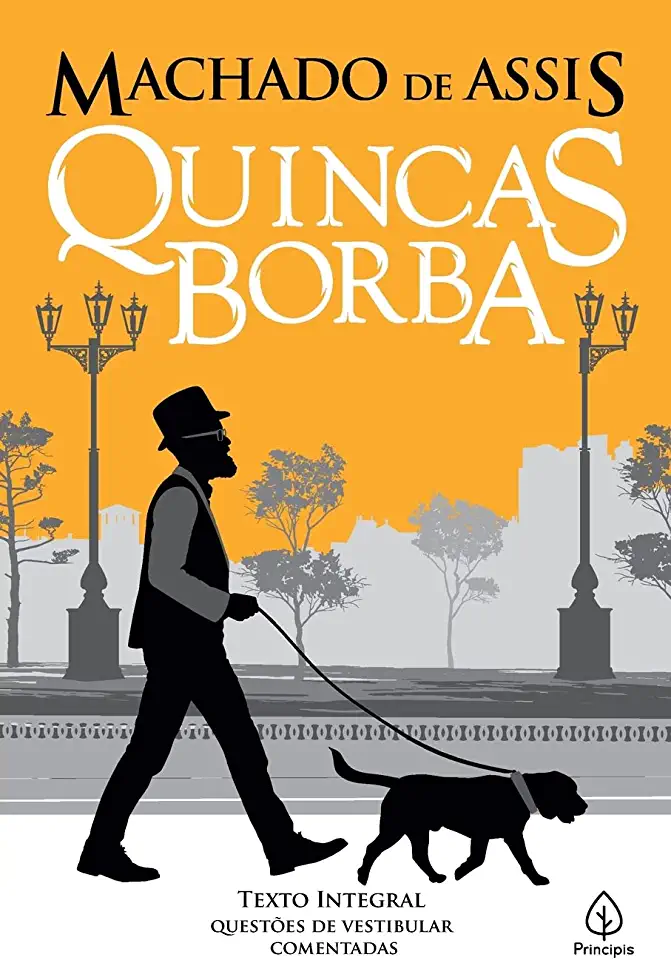 Capa do Livro Quincas Borba - Machado de Assis