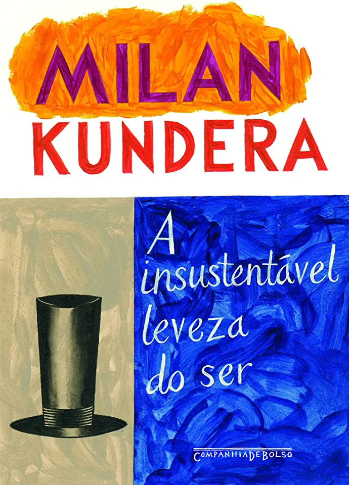 Capa do Livro A Insustentável Leveza do Ser - Milan Kundera