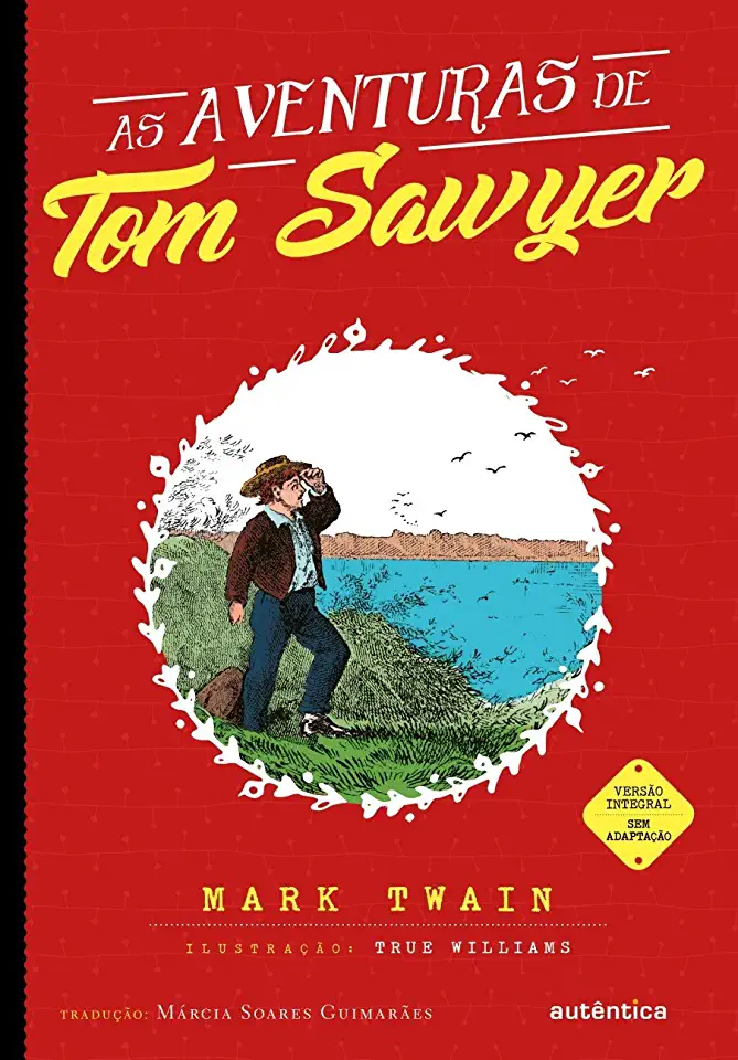 Capa do Livro As Aventuras de Tom Sawyer - Mark Twain
