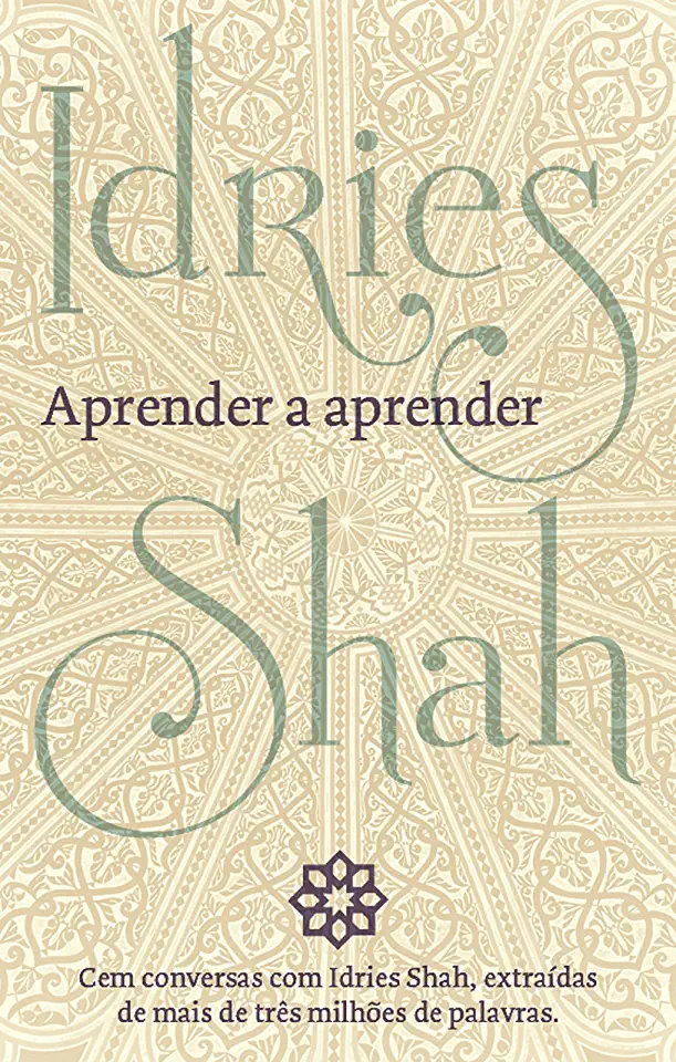 Capa do Livro Aprendendo a Aprender - Idries Shah