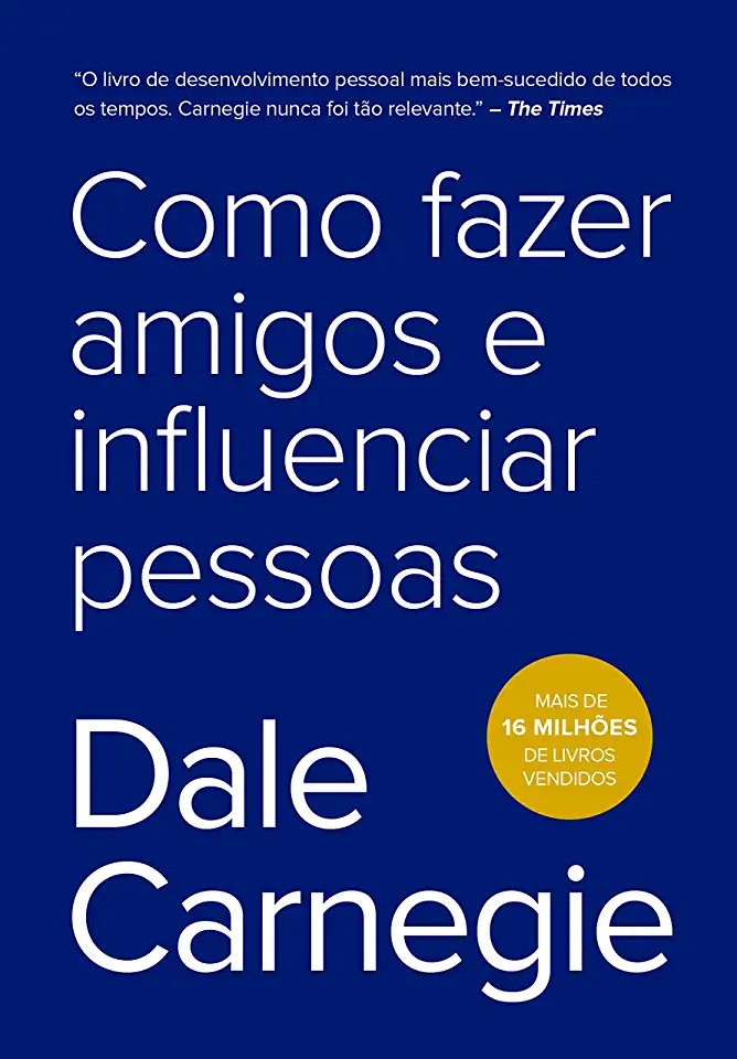 Capa do Livro Como Fazer Amigos e Influenciar Pessoas - Dale Carnegie