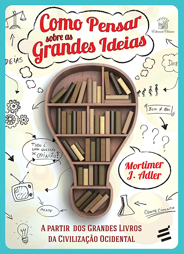 Capa do Livro Como Pensar Sobre as Grandes Ideias - Mortimer Adler