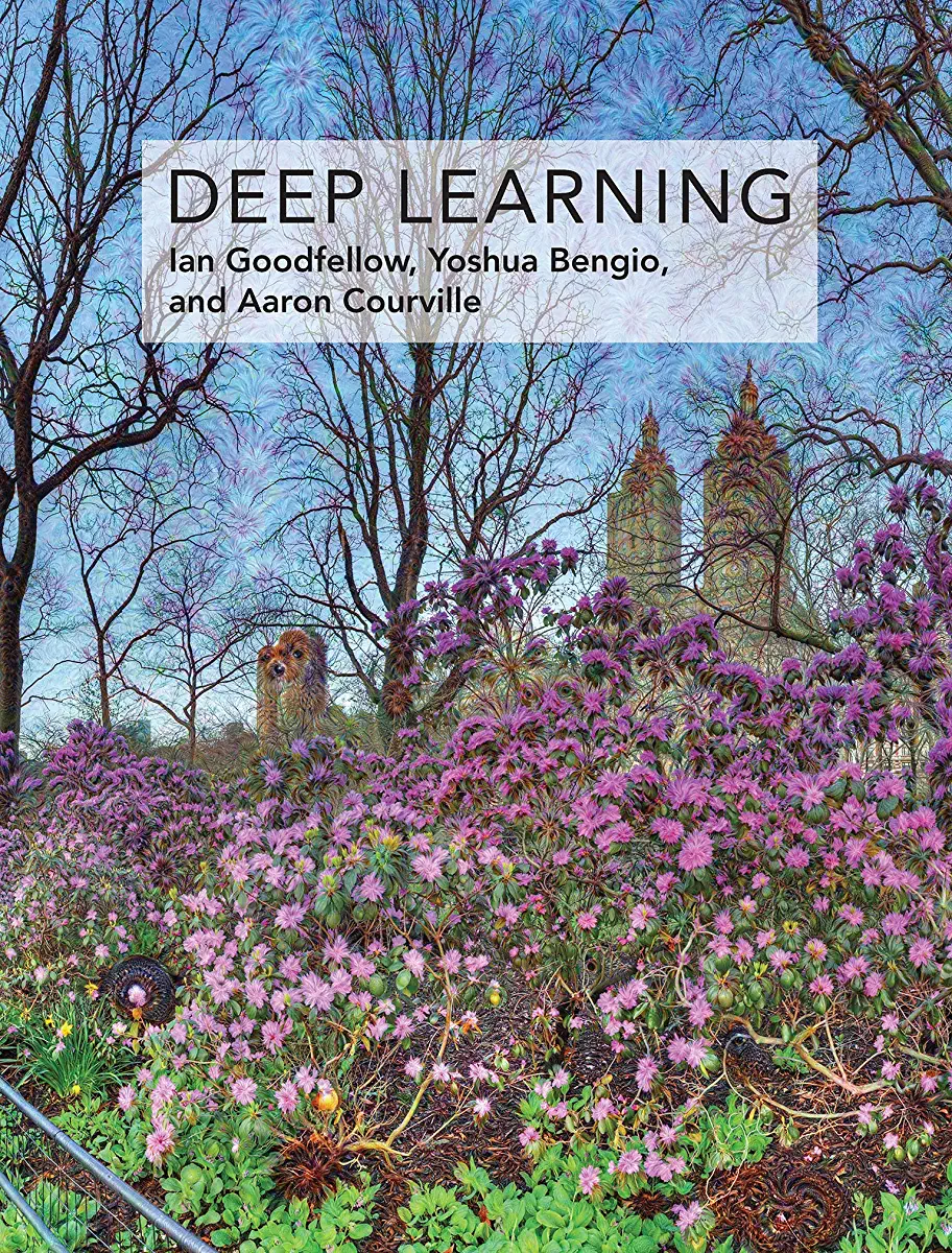 Capa do Livro Deep Learning de Yoshua Bengio, Ian Goodfellow e Aaron Courville