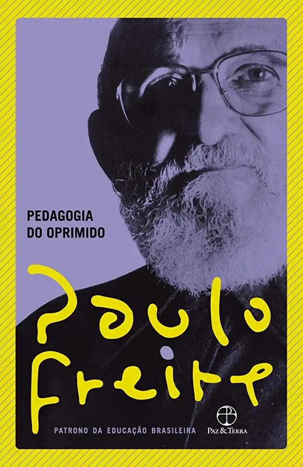 Capa do Livro Pedagogia do Oprimido - Paulo Freire