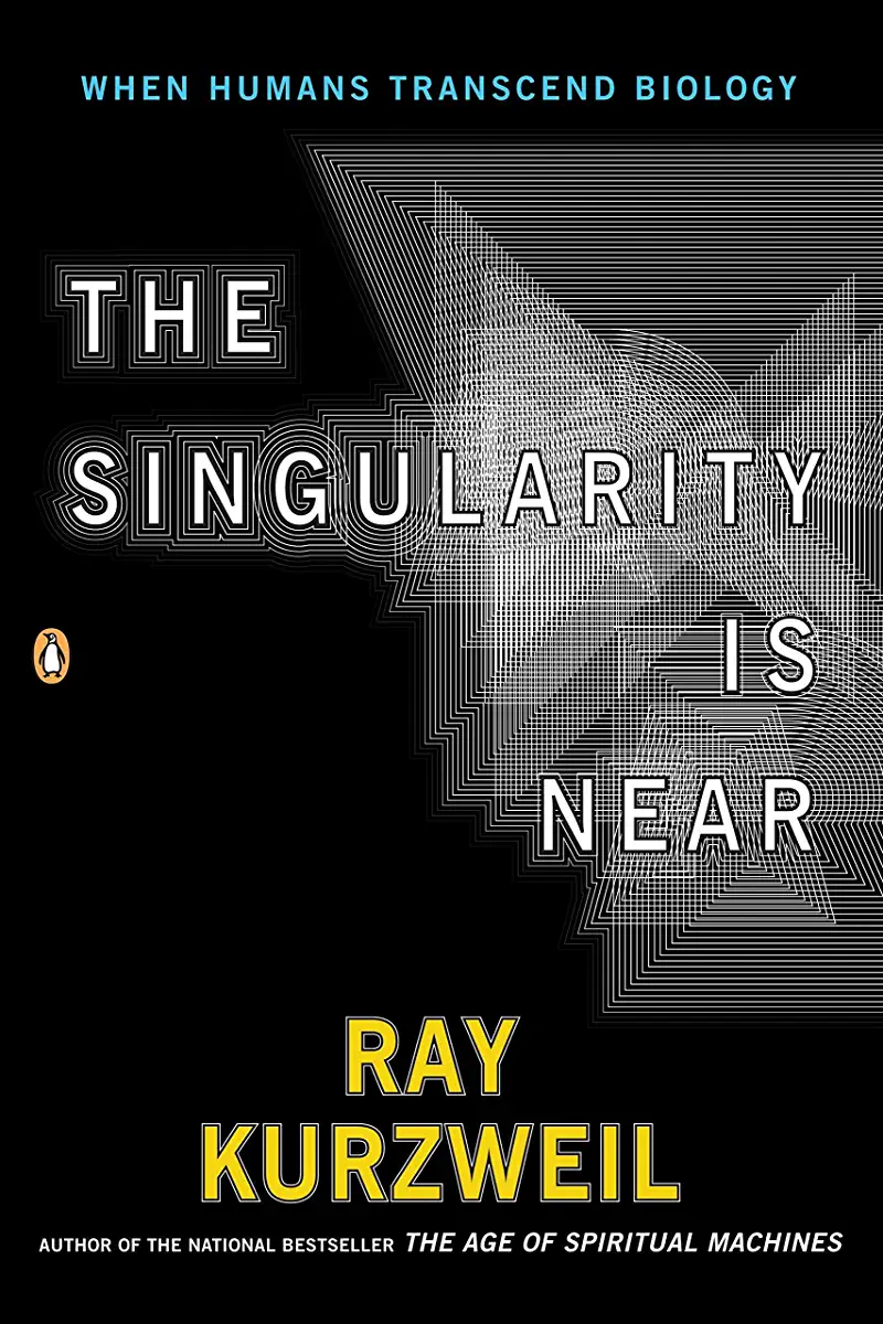 Capa do Livro The Singularity is Near- When Humans Transcend Biology de Ray Kurzweil