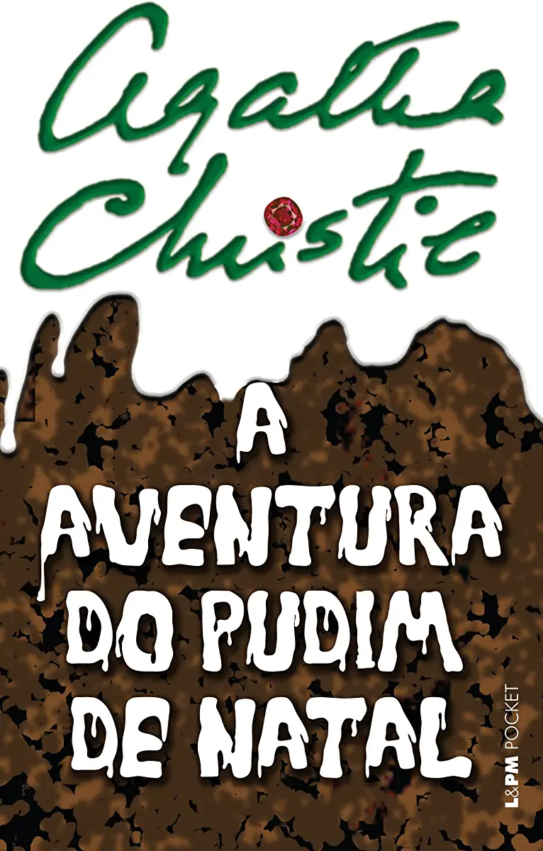 Capa do Livro A Aventura do Pudim de Natal - Agatha Christie