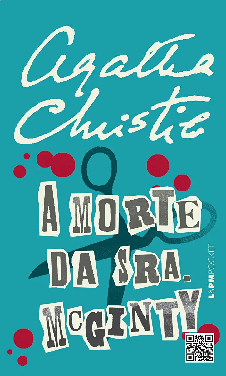 Capa do Livro A Morte da Sra. McGinty - Agatha Christie