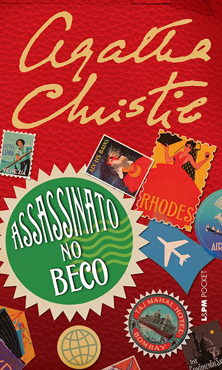 Capa do Livro Assassinato no Beco - Agatha Christie