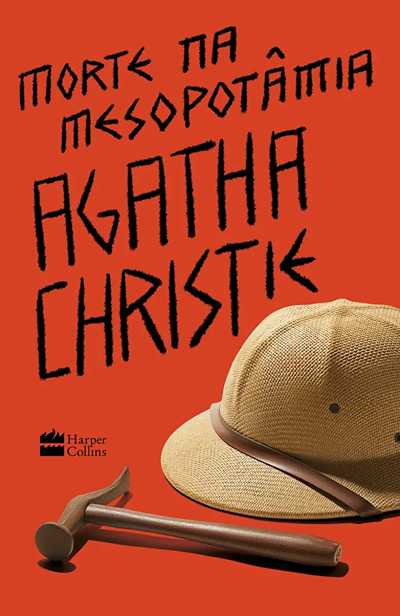 Capa do Livro Morte na Mesopotâmia - Agatha Christie