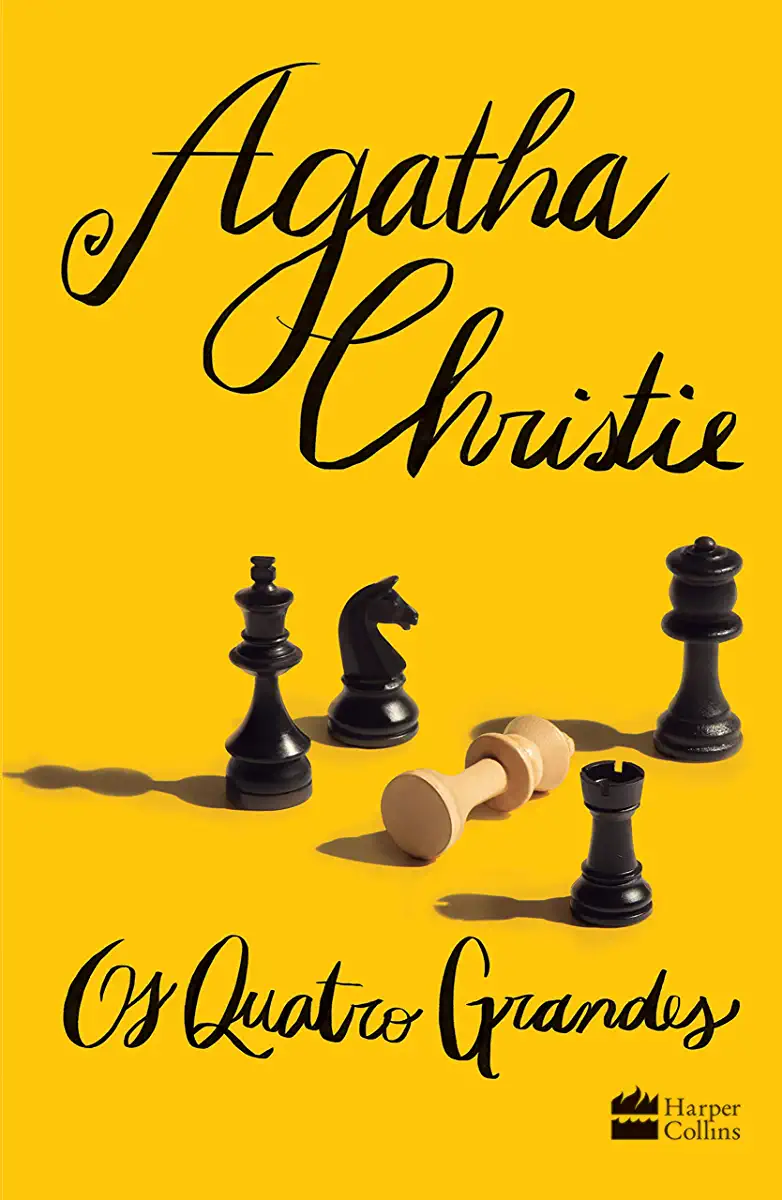 Capa do Livro Os Quatro Grandes - Agatha Christie