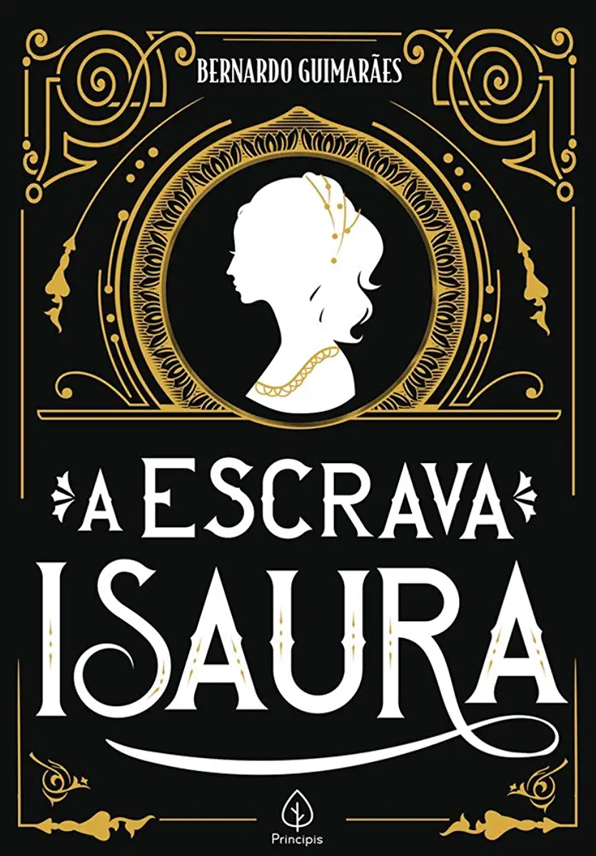 Capa do Livro A Escrava Isaura - Bernardo Guimarães