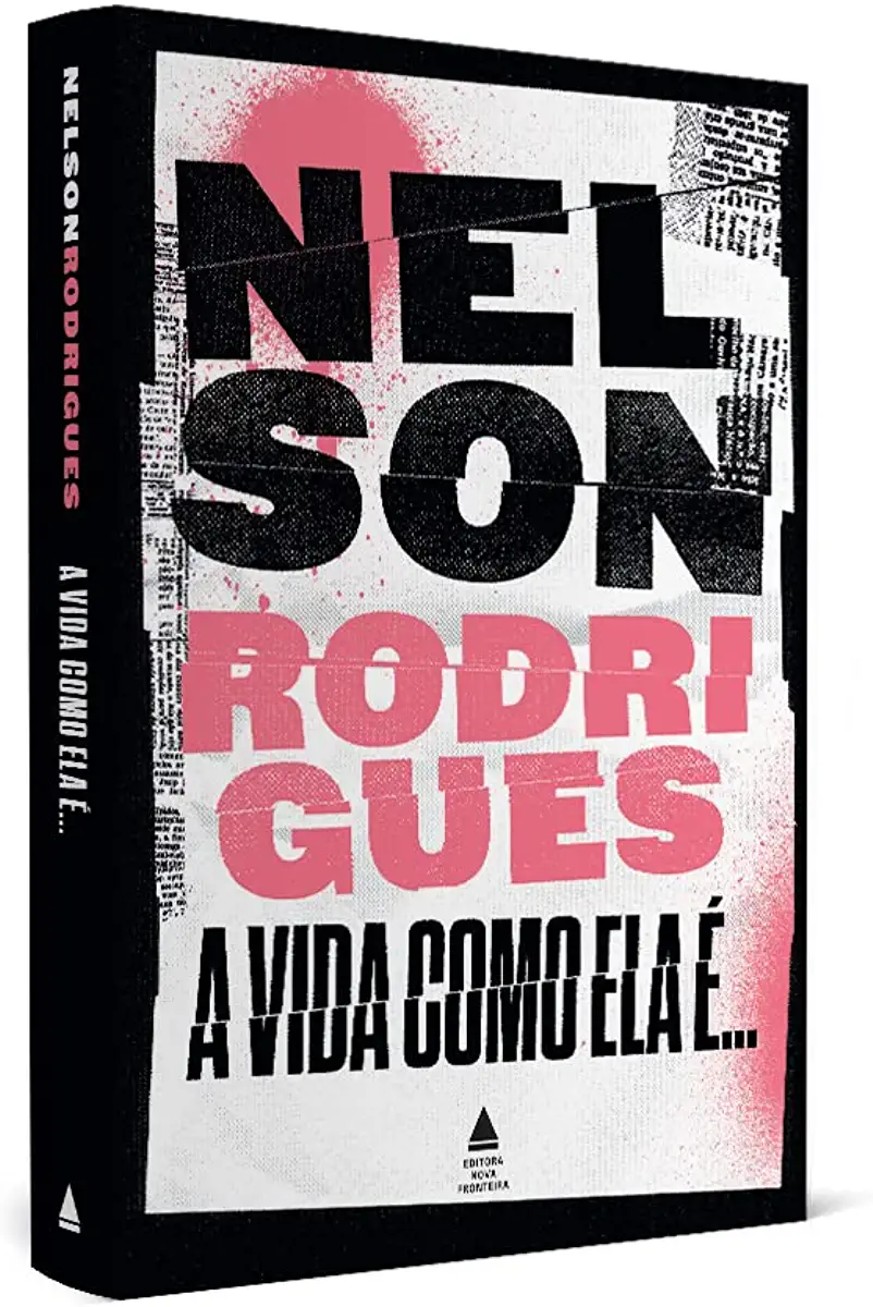 Capa do Livro A Vida como Ela É... - Nelson Rodrigues