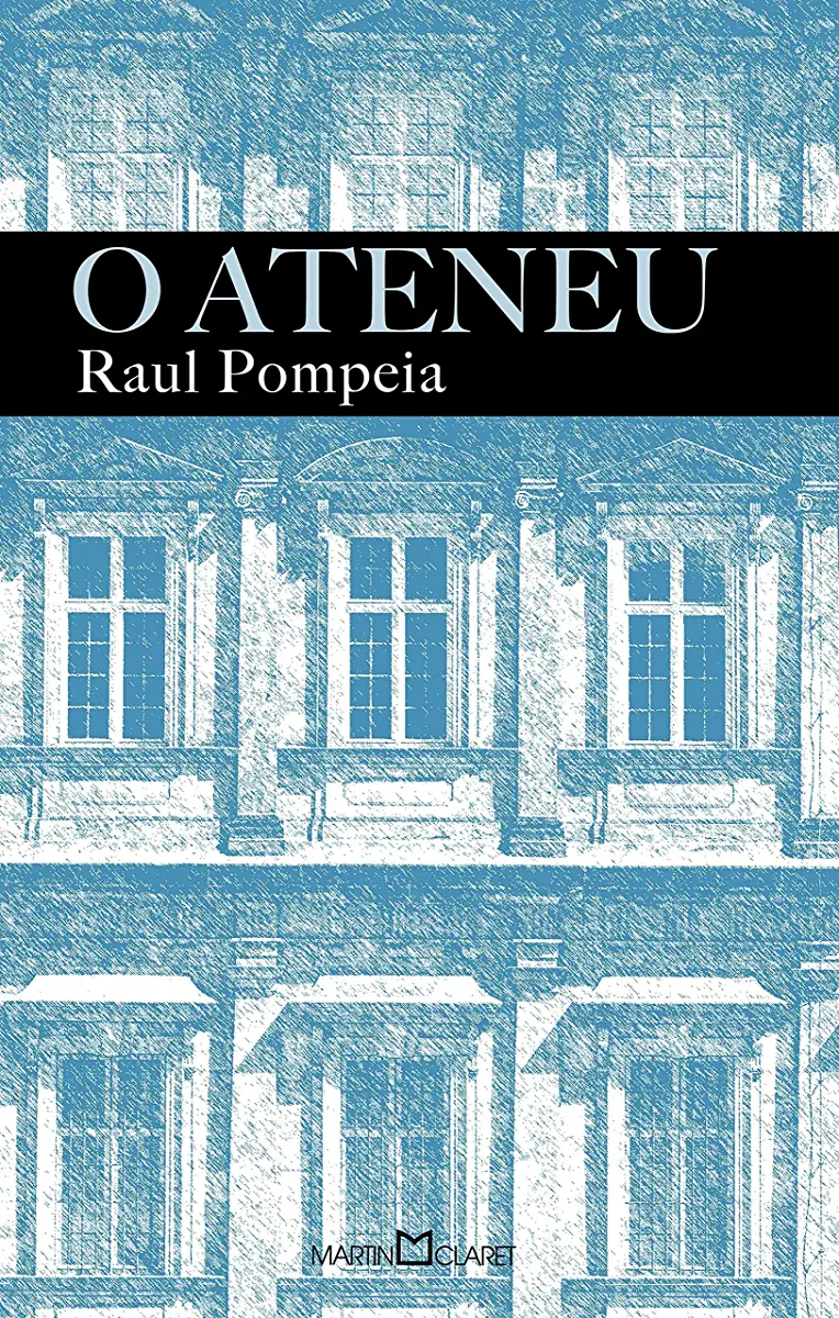 Capa do Livro O Ateneu - Raul Pompeia
