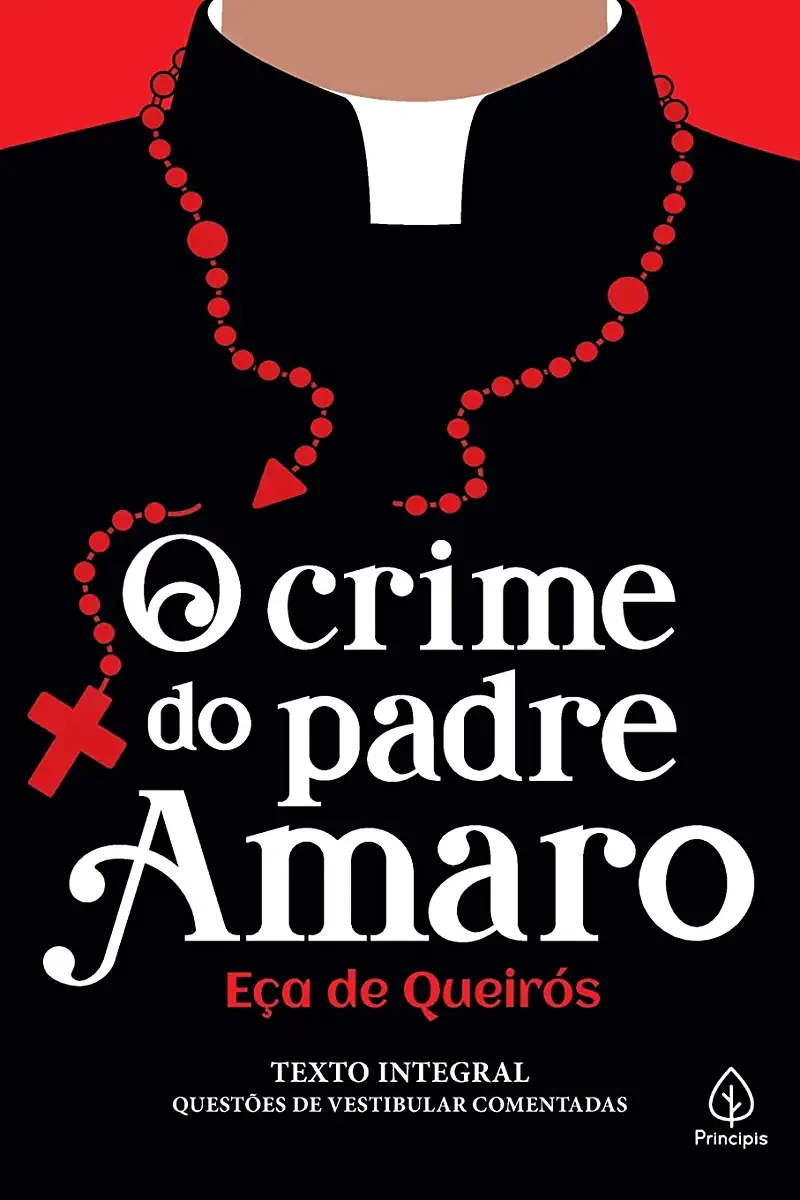Capa do Livro O Crime do Padre Amaro - Eça de Queirós