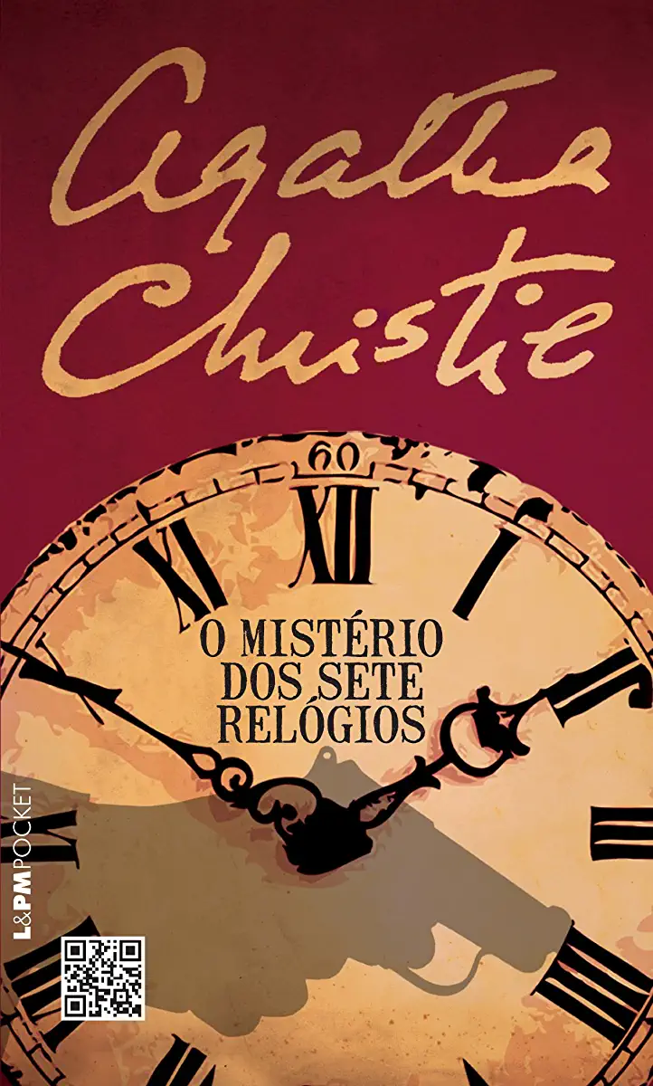 Capa do Livro O Mistério dos Sete Relógios - Agatha Christie