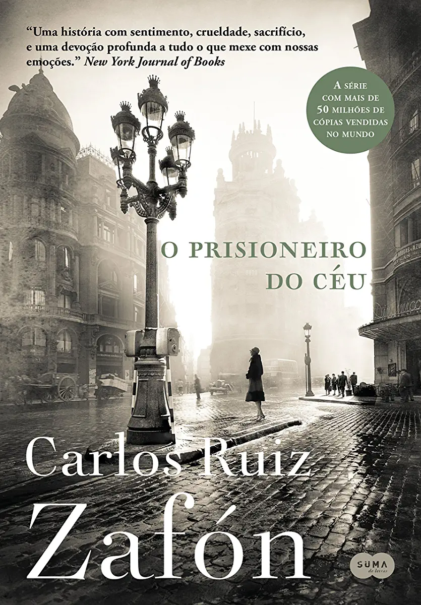 Capa do Livro O Prisioneiro do Céu - Carlos Ruiz Zafón
