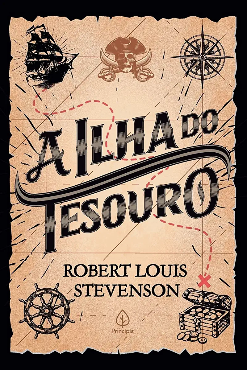 Capa do Livro A Ilha do Tesouro - Robert Louis Stevenson
