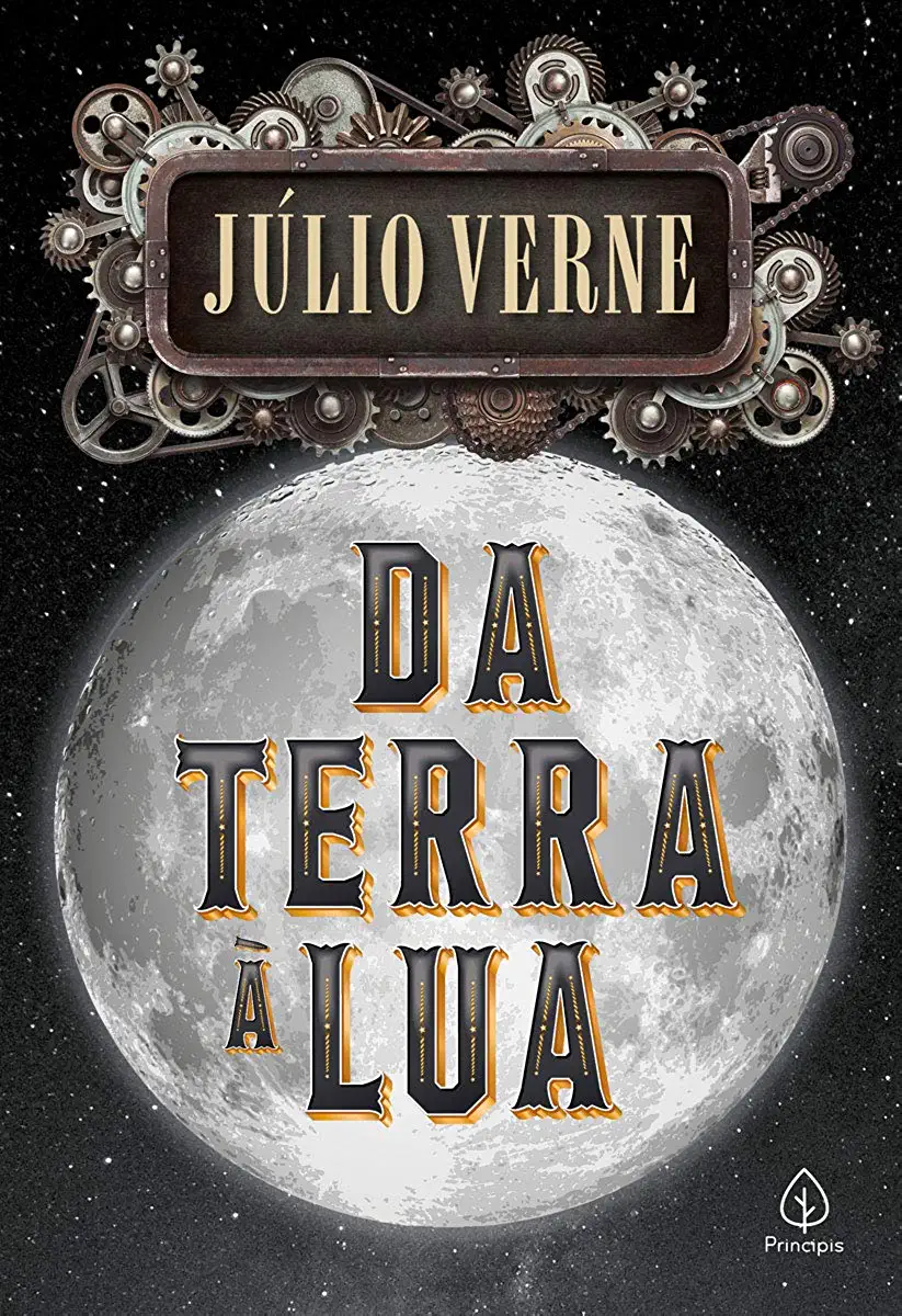 Capa do Livro Da Terra à Lua - Júlio Verne
