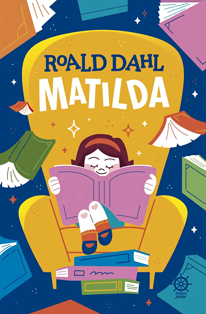 Capa do Livro Matilda - Roald Dahl