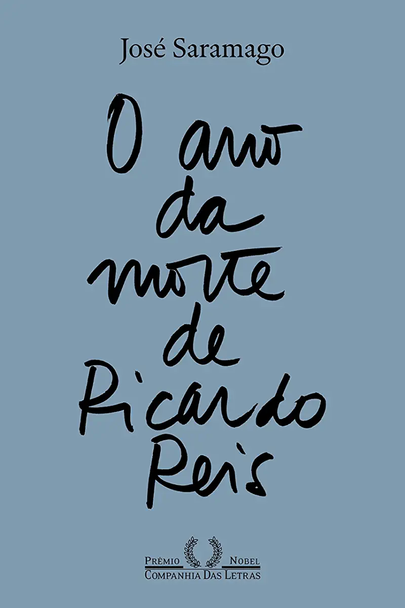 Capa do Livro O Ano da Morte de Ricardo Reis - José Saramago