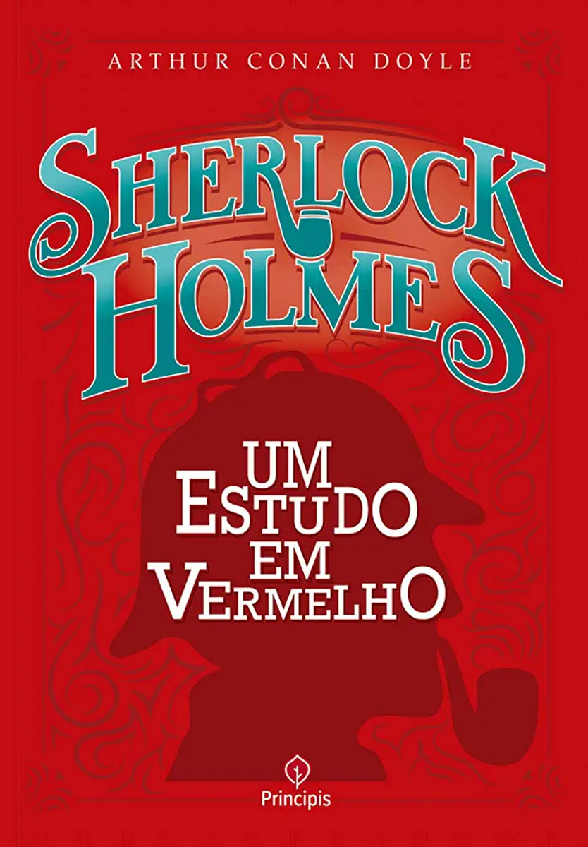 Capa do Livro O Estudo em Vermelho - Arthur Conan Doyle