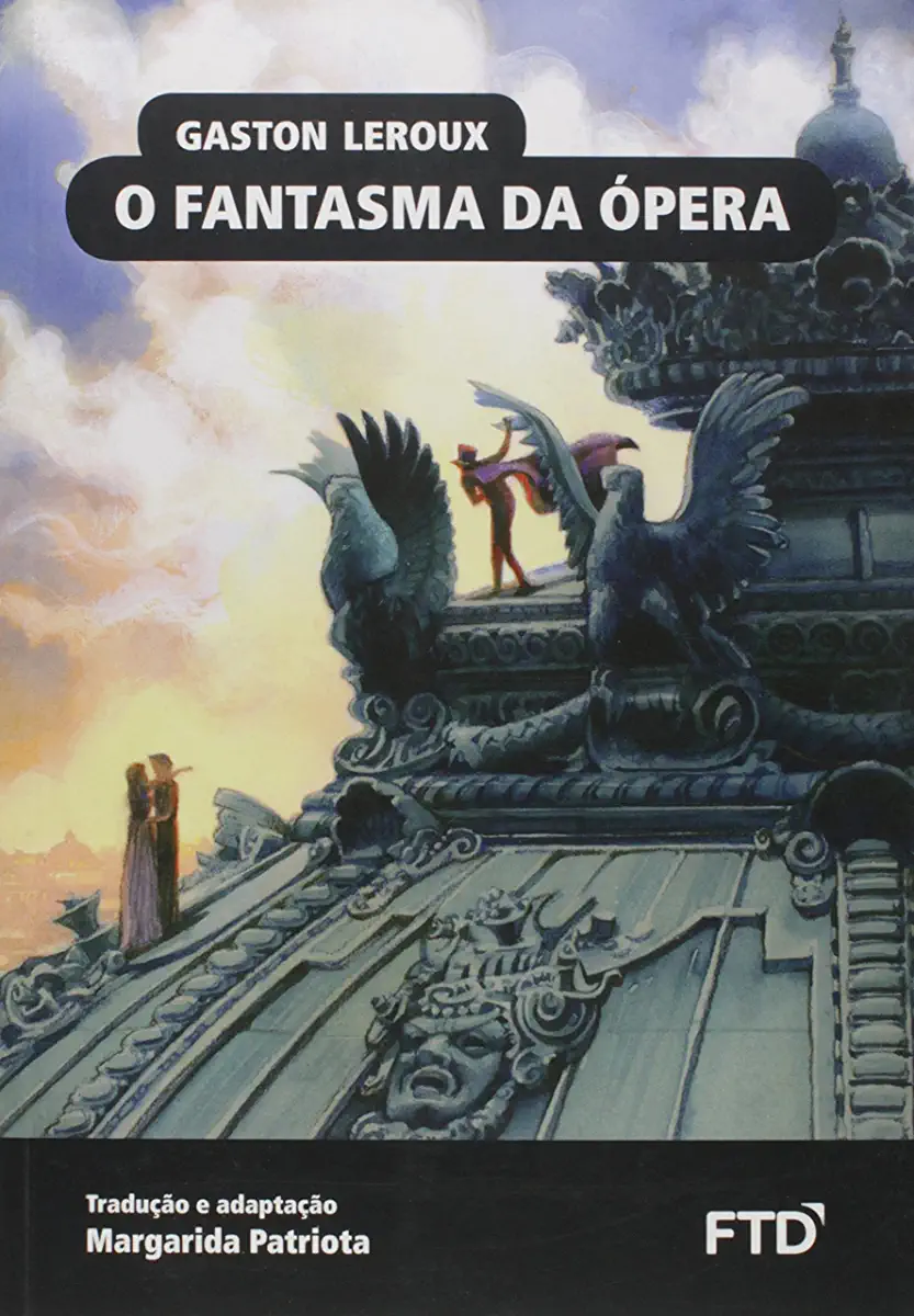 Capa do Livro O Fantasma da Ópera - Gaston Leroux