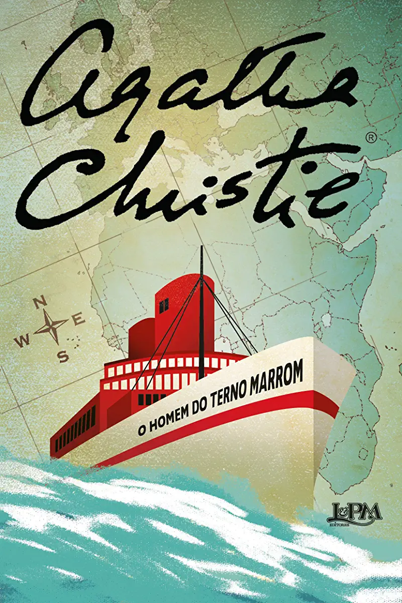 Capa do Livro O Homem do Terno Marrom - Agatha Christie