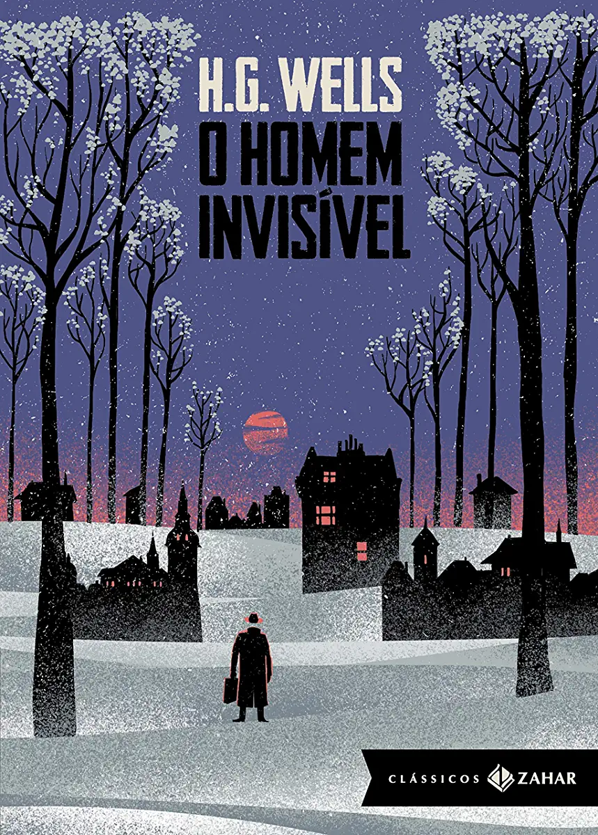 Capa do Livro O Homem Invisível - H.G. Wells