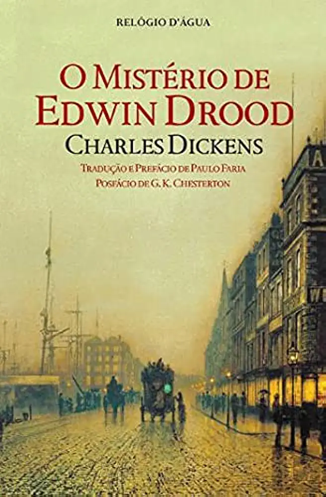 Capa do Livro O Mistério de Edwin Drood - Charles Dickens