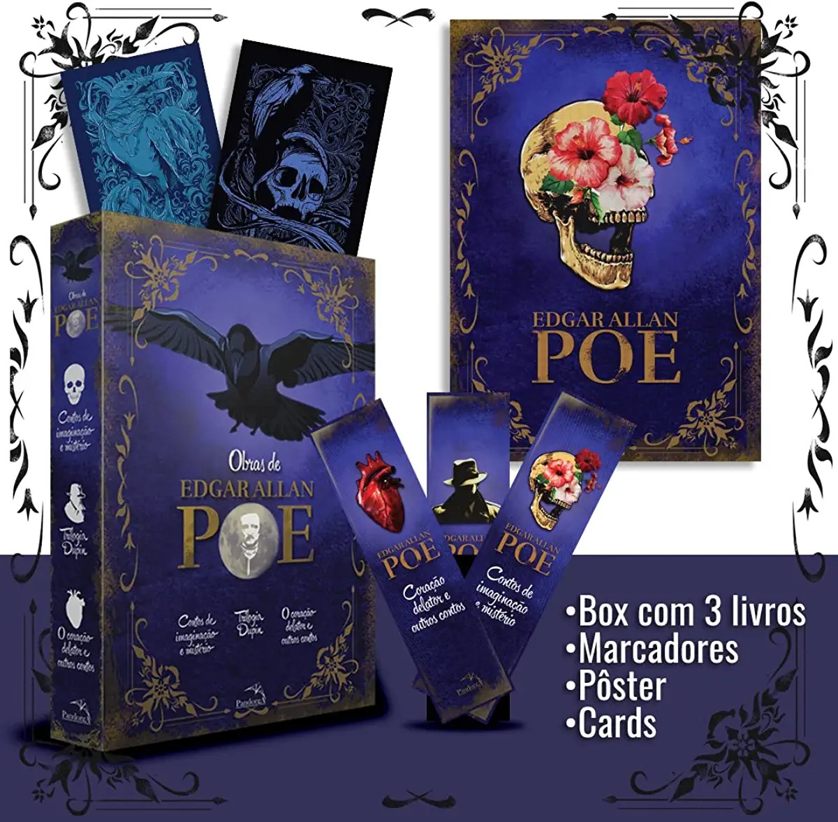 Capa do Livro O Poço e o Pêndulo - Edgar Allan Poe