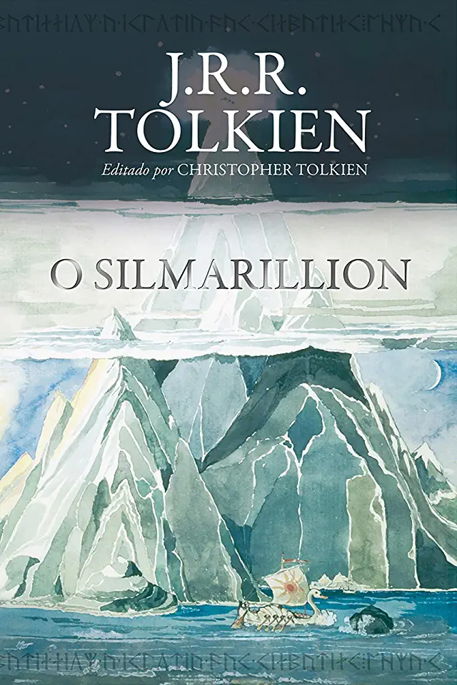 Capa do Livro O Silmarillion - J.R.R. Tolkien