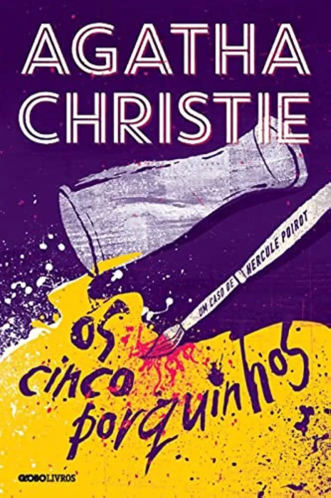 Capa do Livro Agatha Christie - Os cinco porquinhos