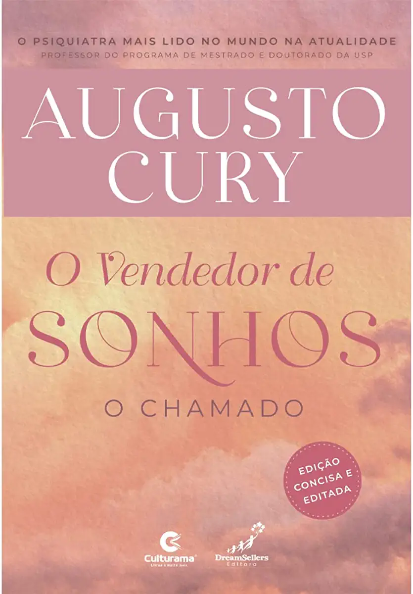 Capa do Livro Augusto Cury - O Vendedor de Sonhos