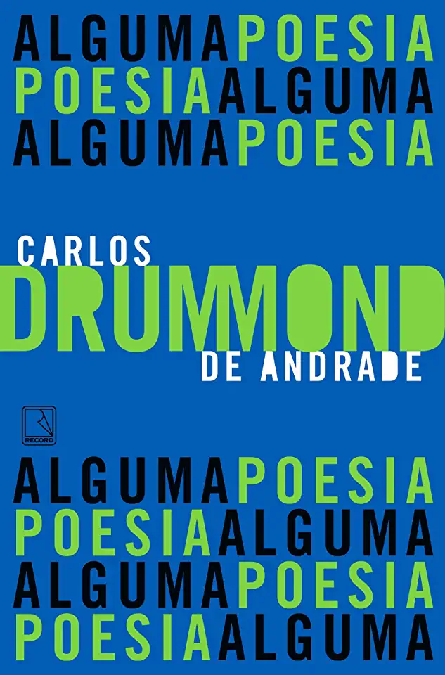 Capa do Livro Carlos Drummond de Andrade - Alguma poesia
