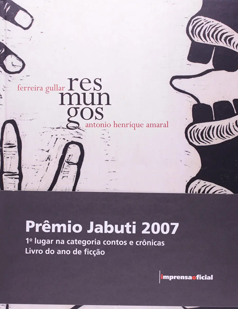 Capa do Livro Castro, Ferreira Gullar - Resmungos