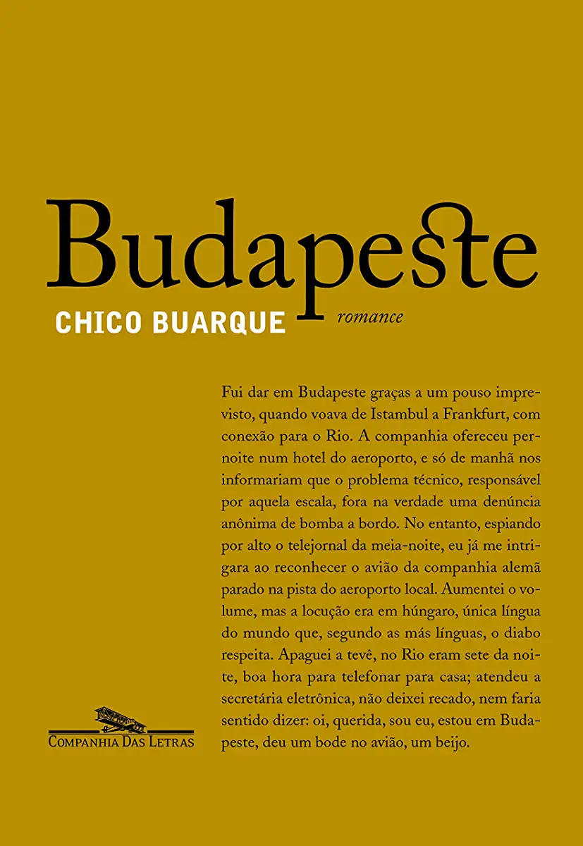 Capa do Livro Chico Buarque - Budapeste