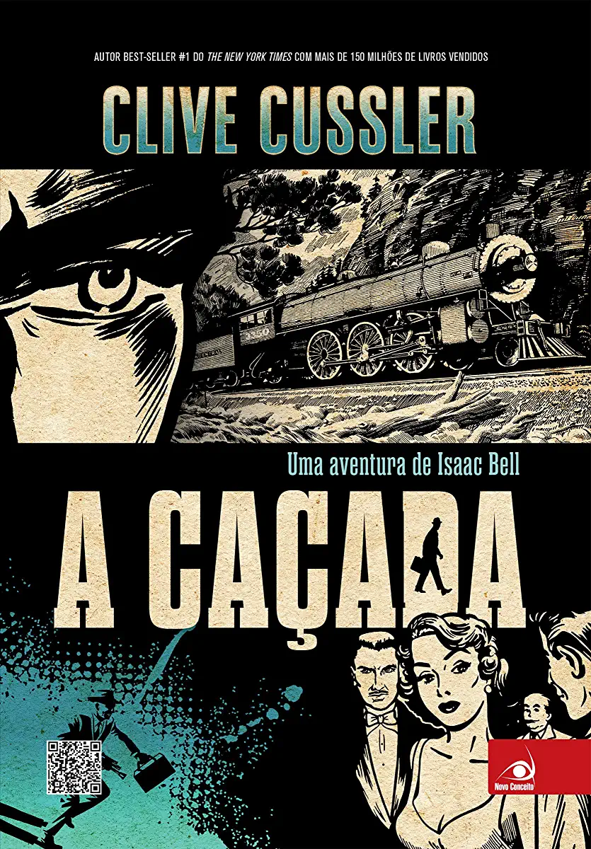 Capa do Livro Clive Cussler - A Caçada