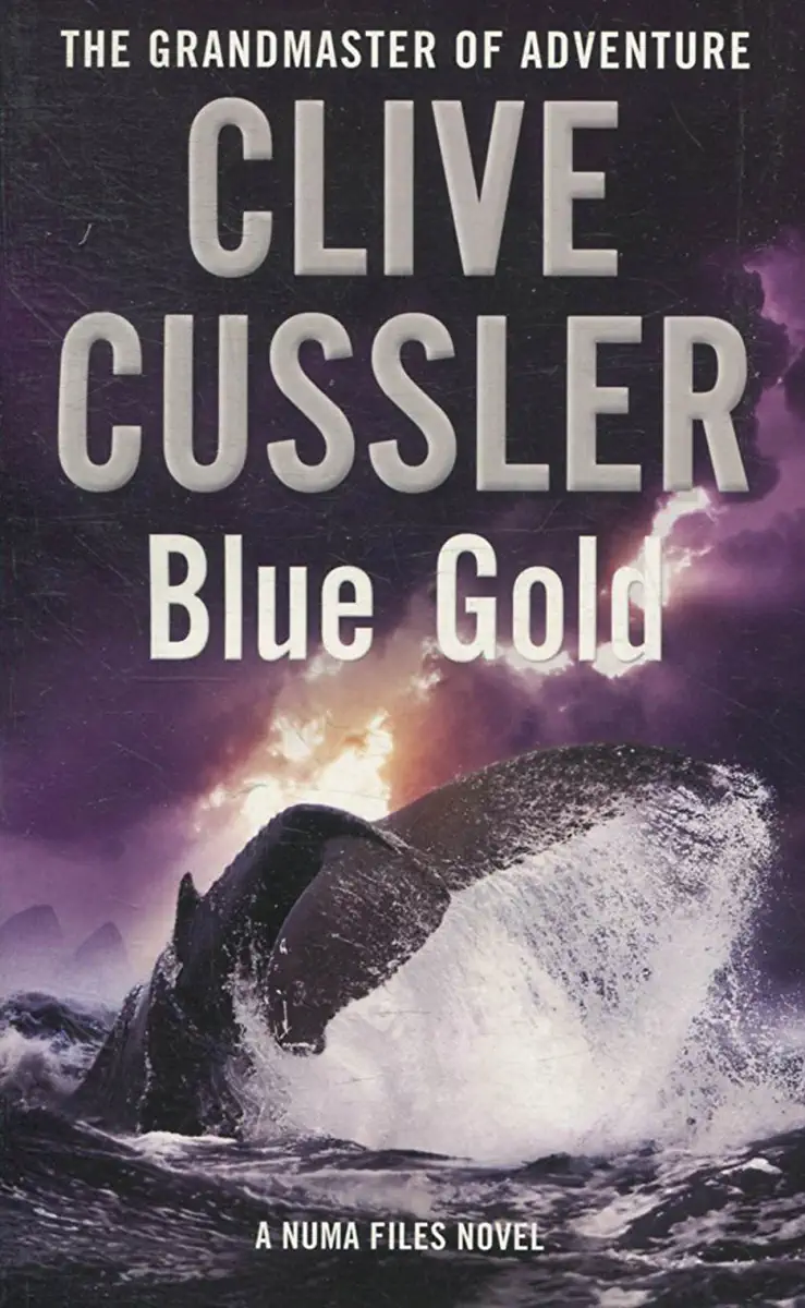 Capa do Livro Clive Cussler - Ouro Azul